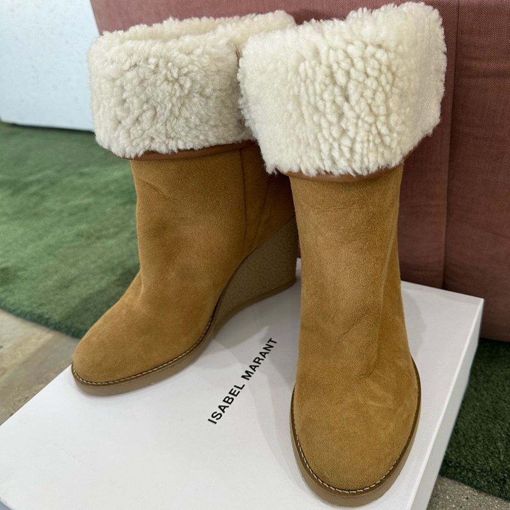 Isabel Marant Totam Shearling Bootie